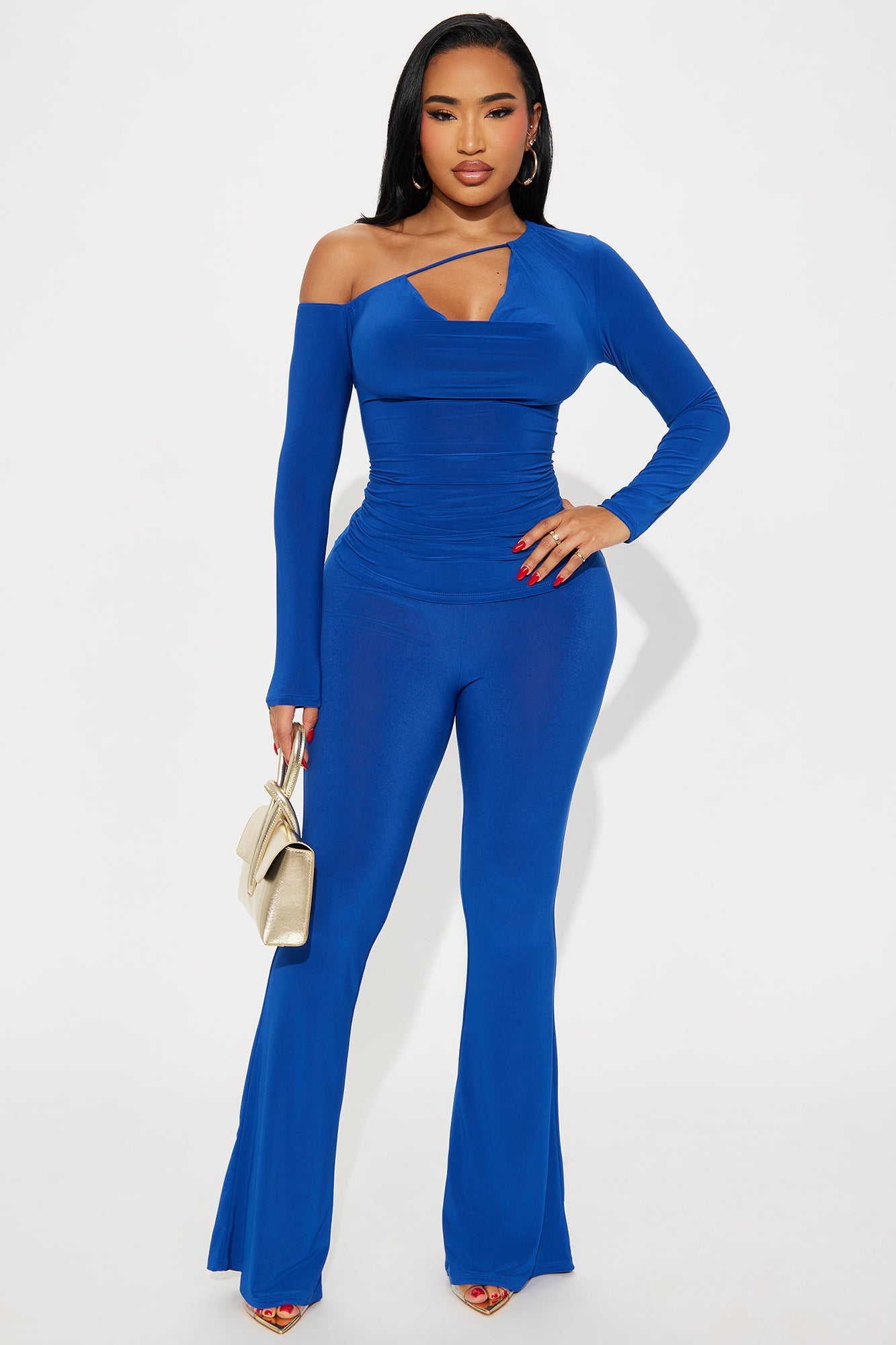 Off Script Pant Set - Blue