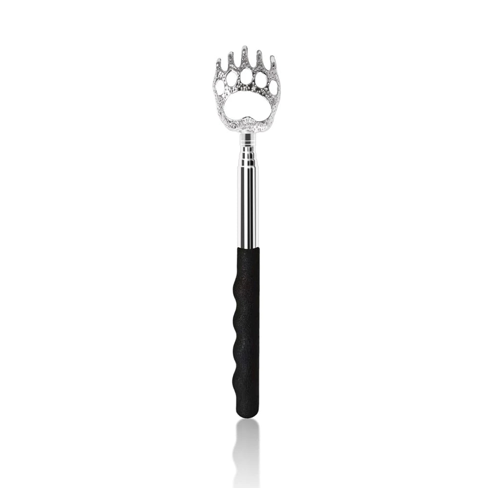Telescopic Back Scratcher Ergonomic Back Scratchers Extendable Metal Claw Design Stocking Stuffers Hand Massager Backslap