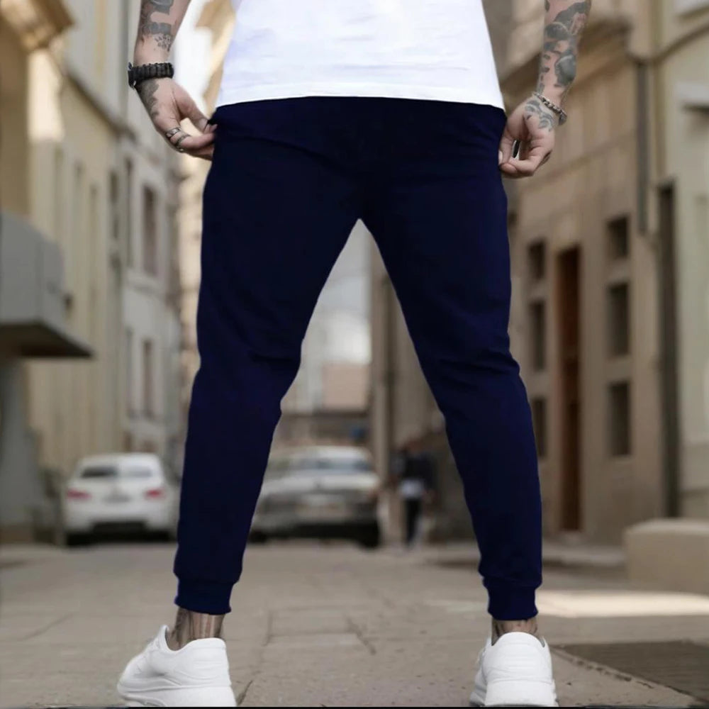 New men's printed fashionable sports pants - fitness sports pants - comfortable sports trousers - running sports pants - fitness