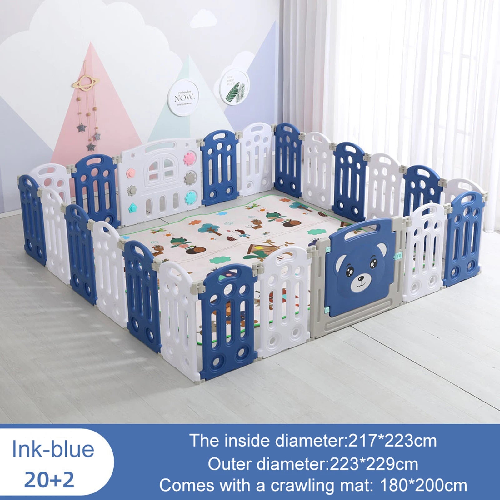 Baby Playpen Baby Playground baby activity fence Activities Baby Fence Baby Items pool balls for Baby slide games for children