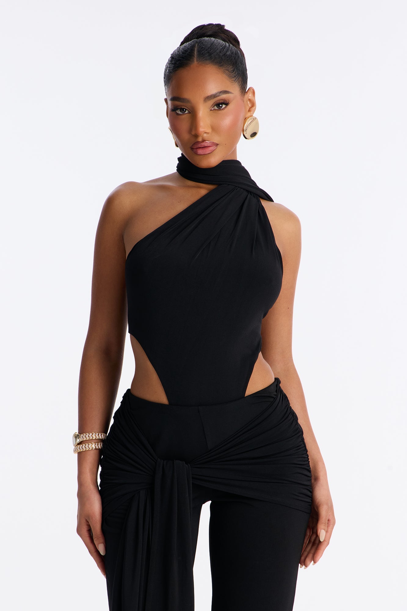 Lovers Lane Jersey Pant Set - Black