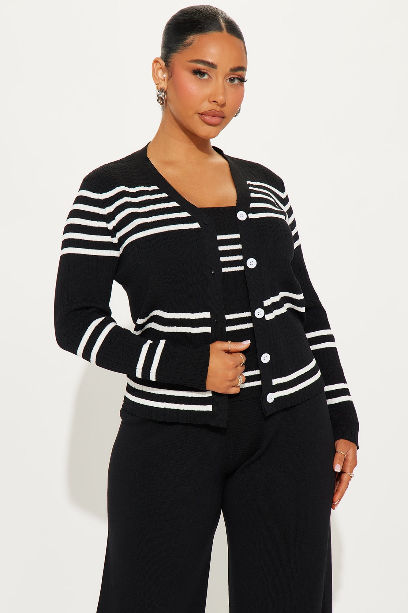 Genesis 3 Piece Pant Set - Black