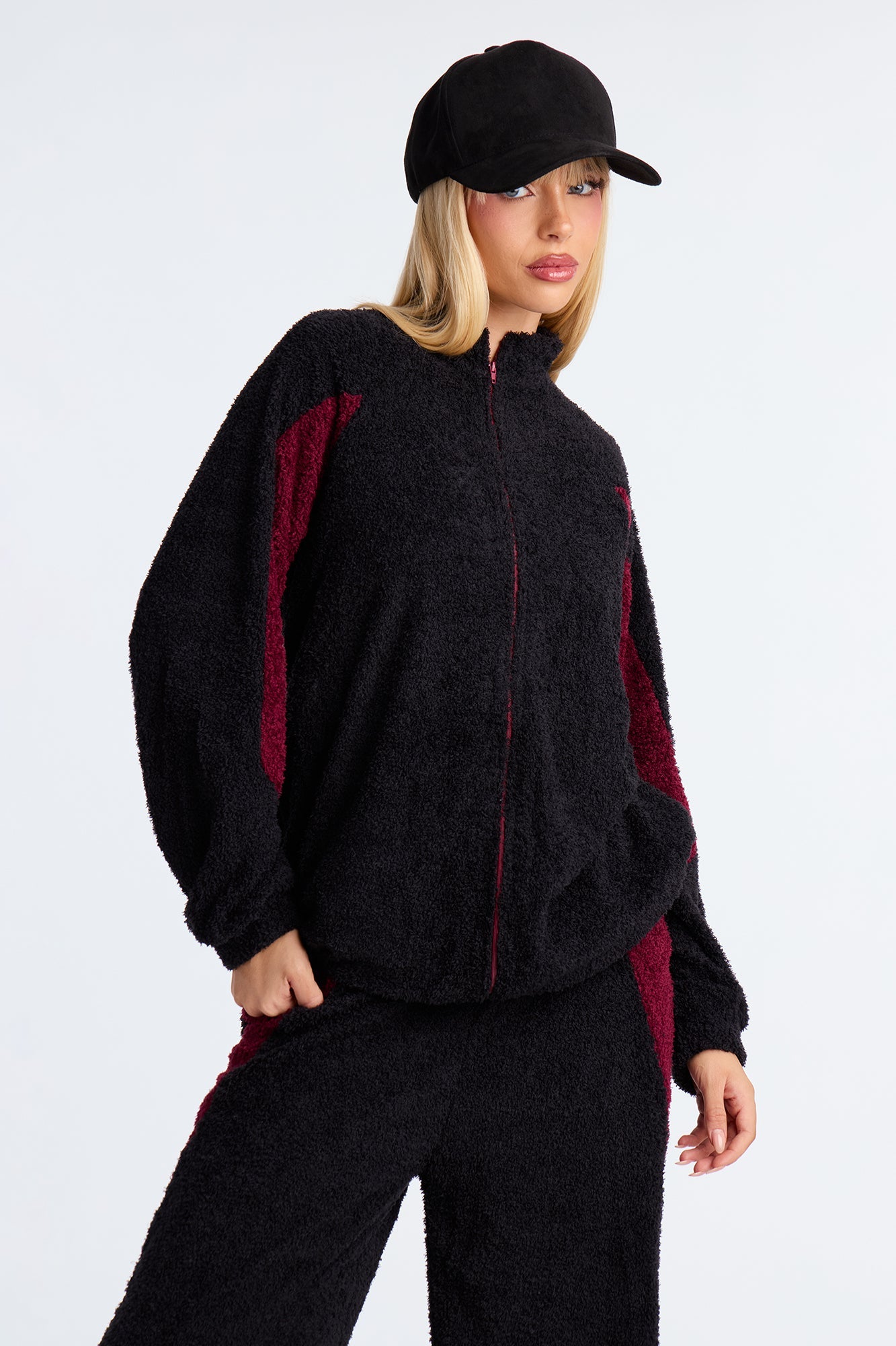 So Cool N' Cozy Pant Set - Black