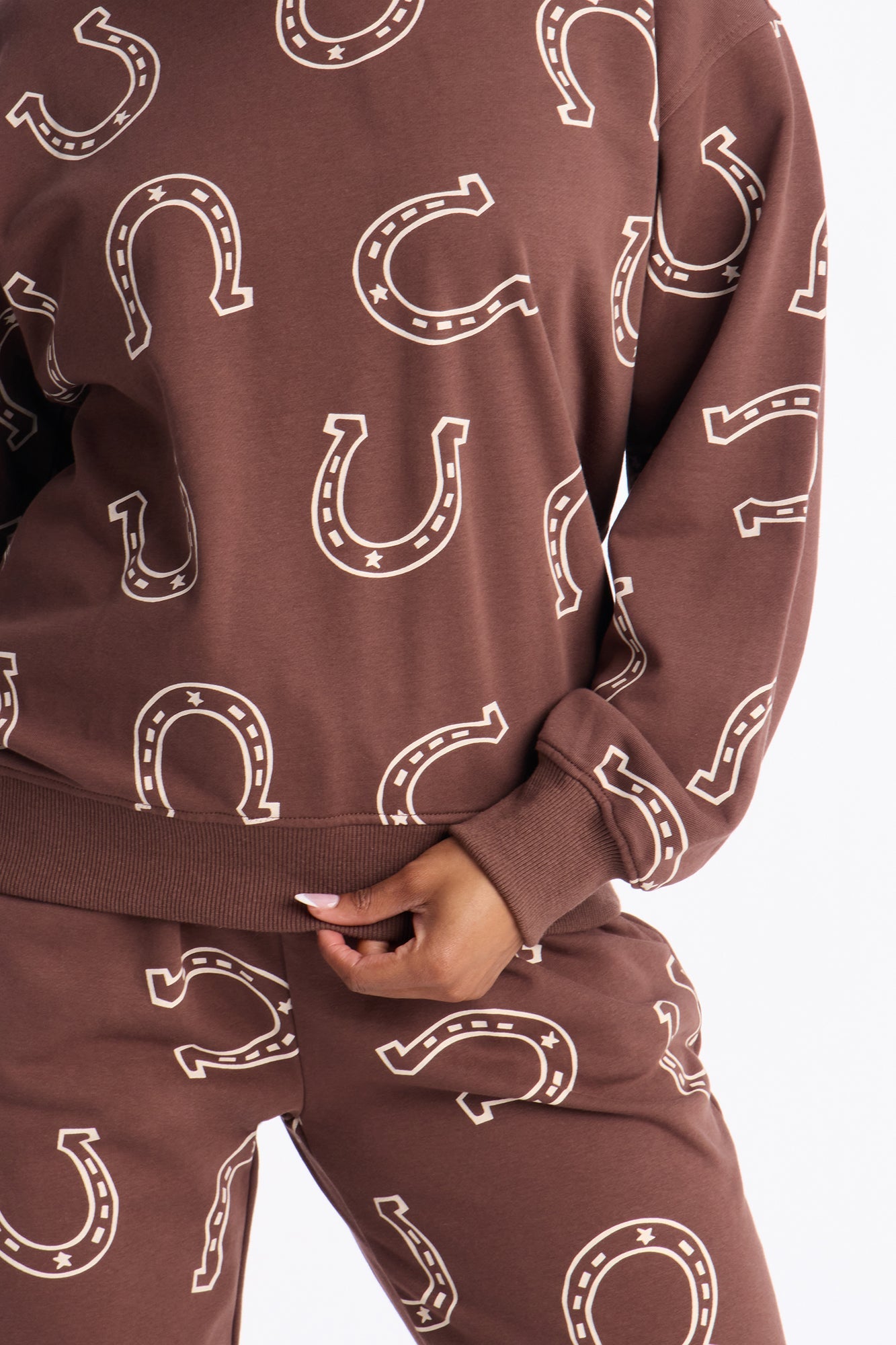 Wild West Dreams Pant Set - Brown