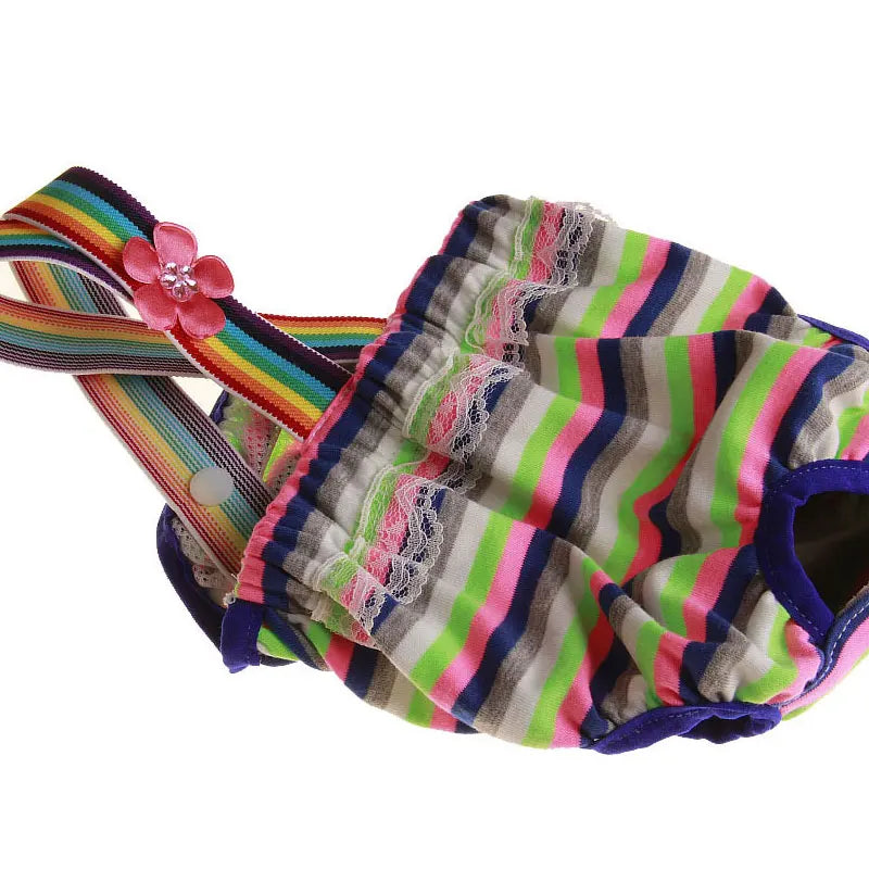 Pets Dog Diaper Washable Female Dog Shorts Panties Menstruation Underwear Briefs Physiological Pant Sanitary for Pets Supplies
