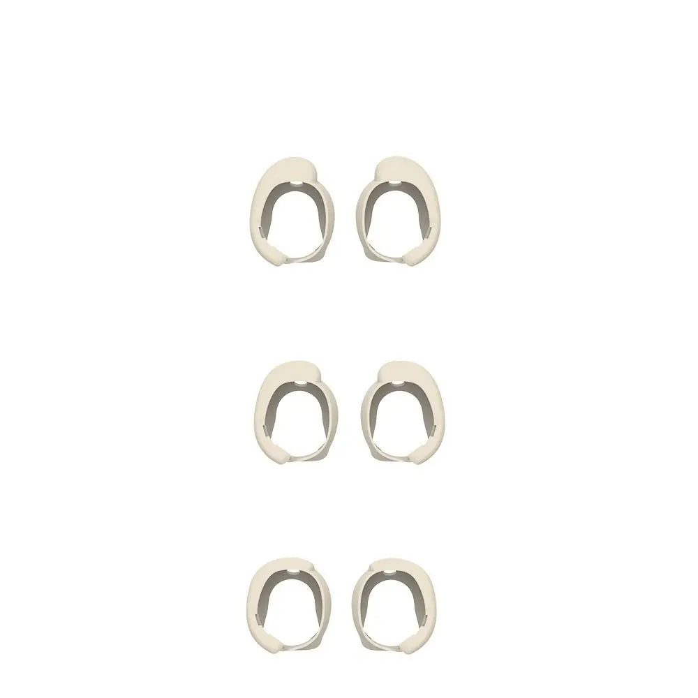 3 Pairs Replacement Earbuds Cover Silicone Dustproof Ear Tips Ear Caps for Bose QuietComfort Earbuds II / Ultra Earbuds