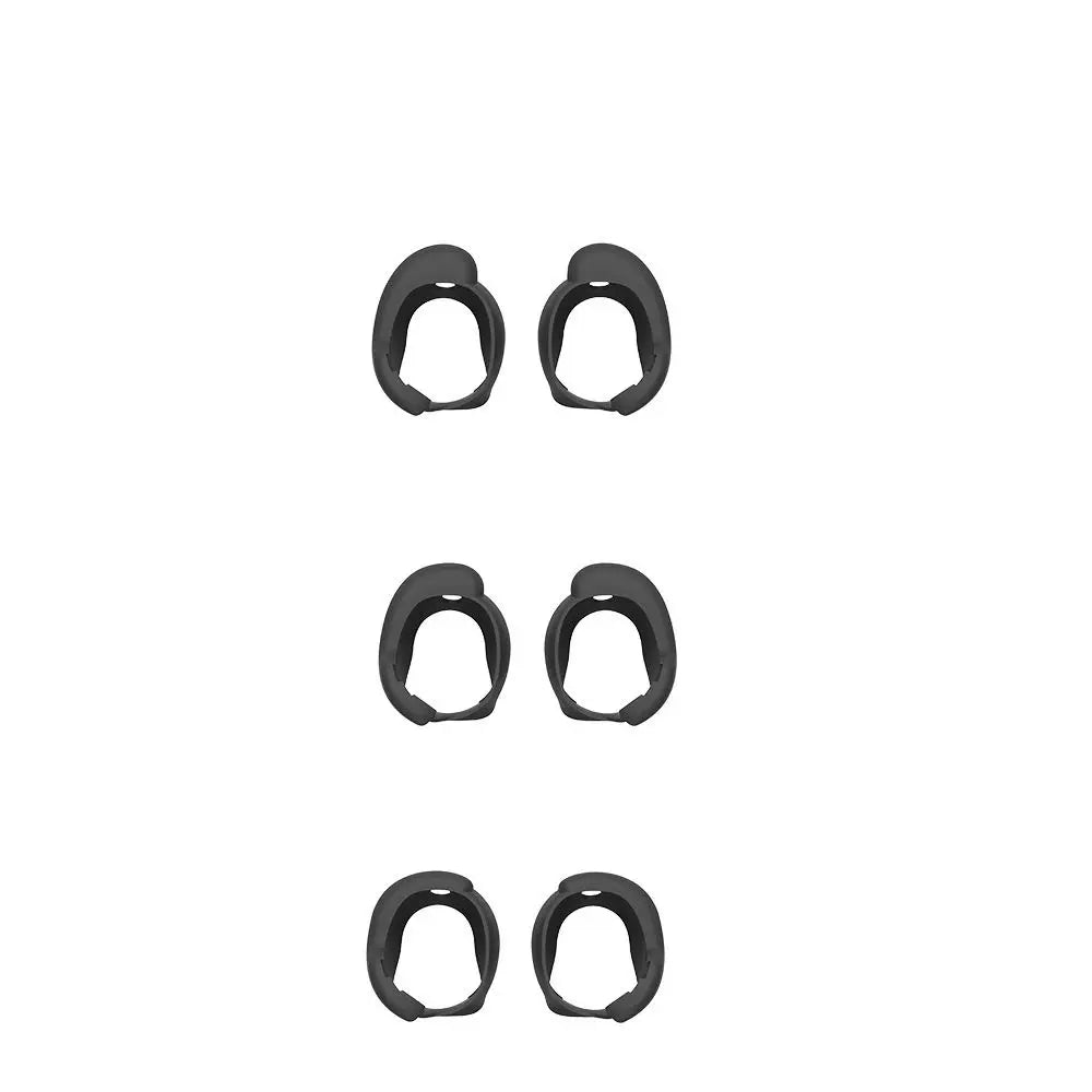 3 Pairs Replacement Earbuds Cover Silicone Dustproof Ear Tips Ear Caps for Bose QuietComfort Earbuds II / Ultra Earbuds
