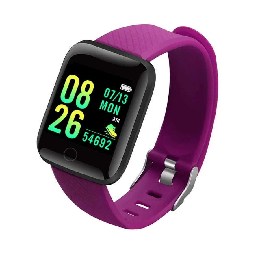 Woman Smart Watch Men Sport Wristband Fitness Monitoring Track Heart Rate Call Reminder Message Push Smartwatch Weather Children