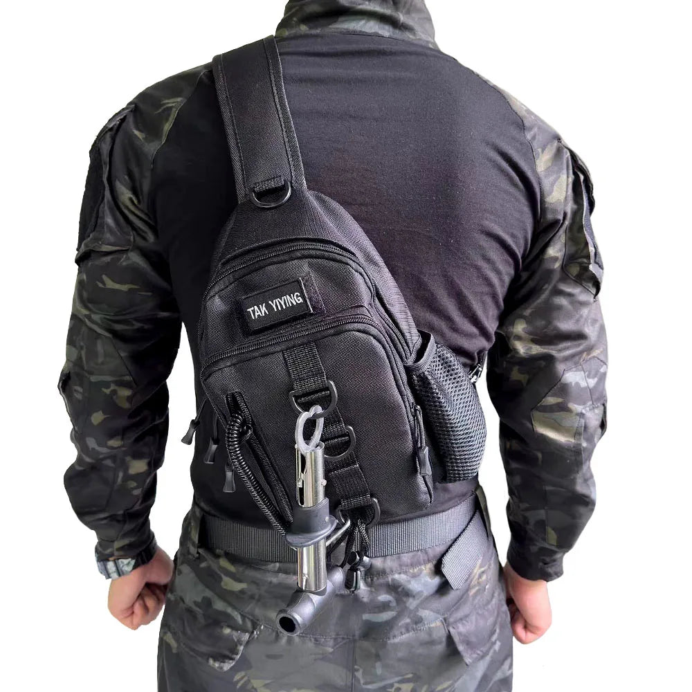 Outdoor Sports Shoulder Sports Backpack, Multifunctional Chest Bag, Tactical Backpack, Sports Backpack for Men & Women