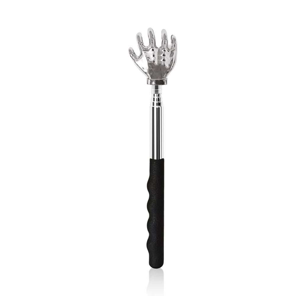 Telescopic Back Scratcher Ergonomic Back Scratchers Extendable Metal Claw Design Stocking Stuffers Hand Massager Backslap