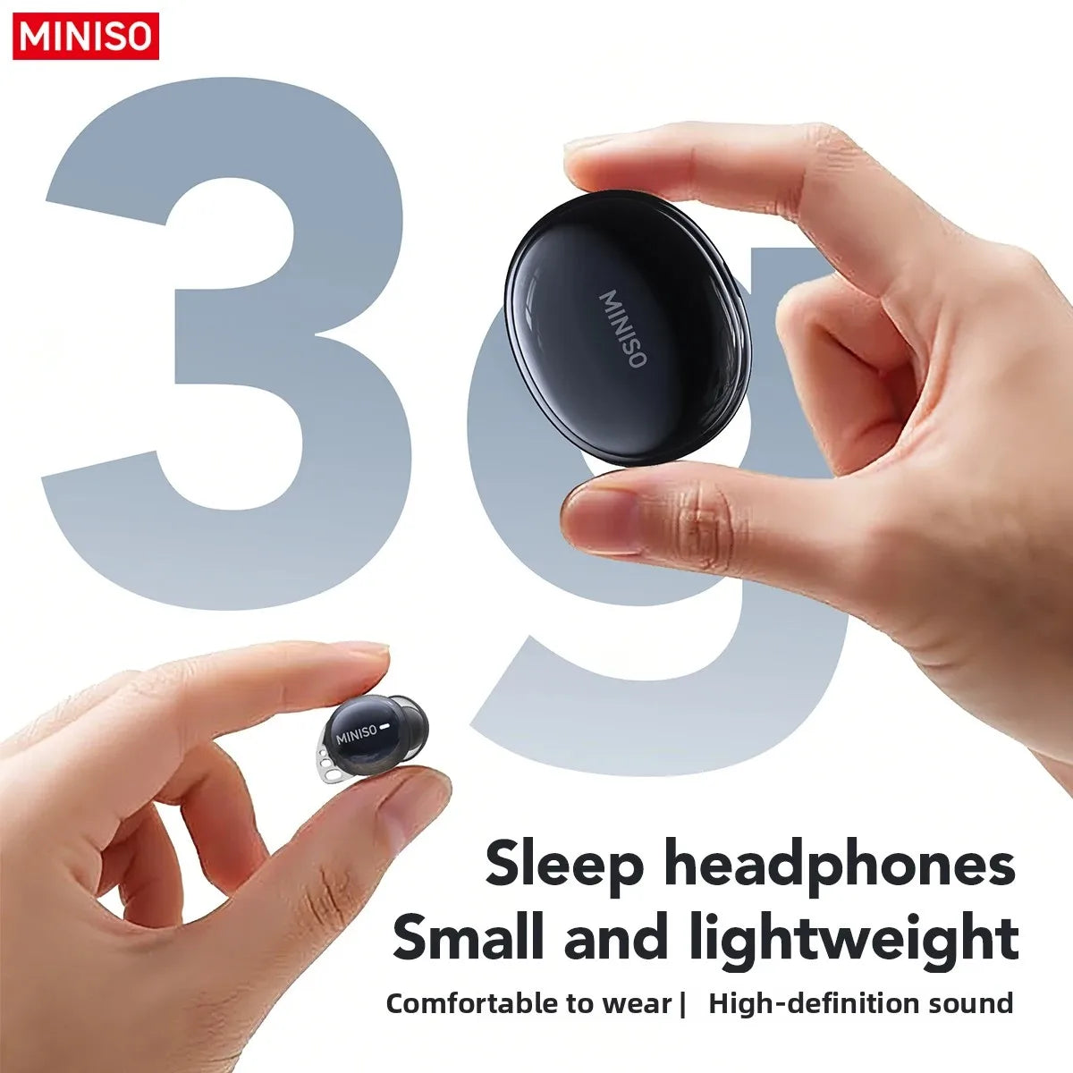 MINISO MS216 Bluetooth V6.0 Headphones Mini Earbuds AI Translator Earbuds Wireless Earphones Long-life Sleep Earbuds