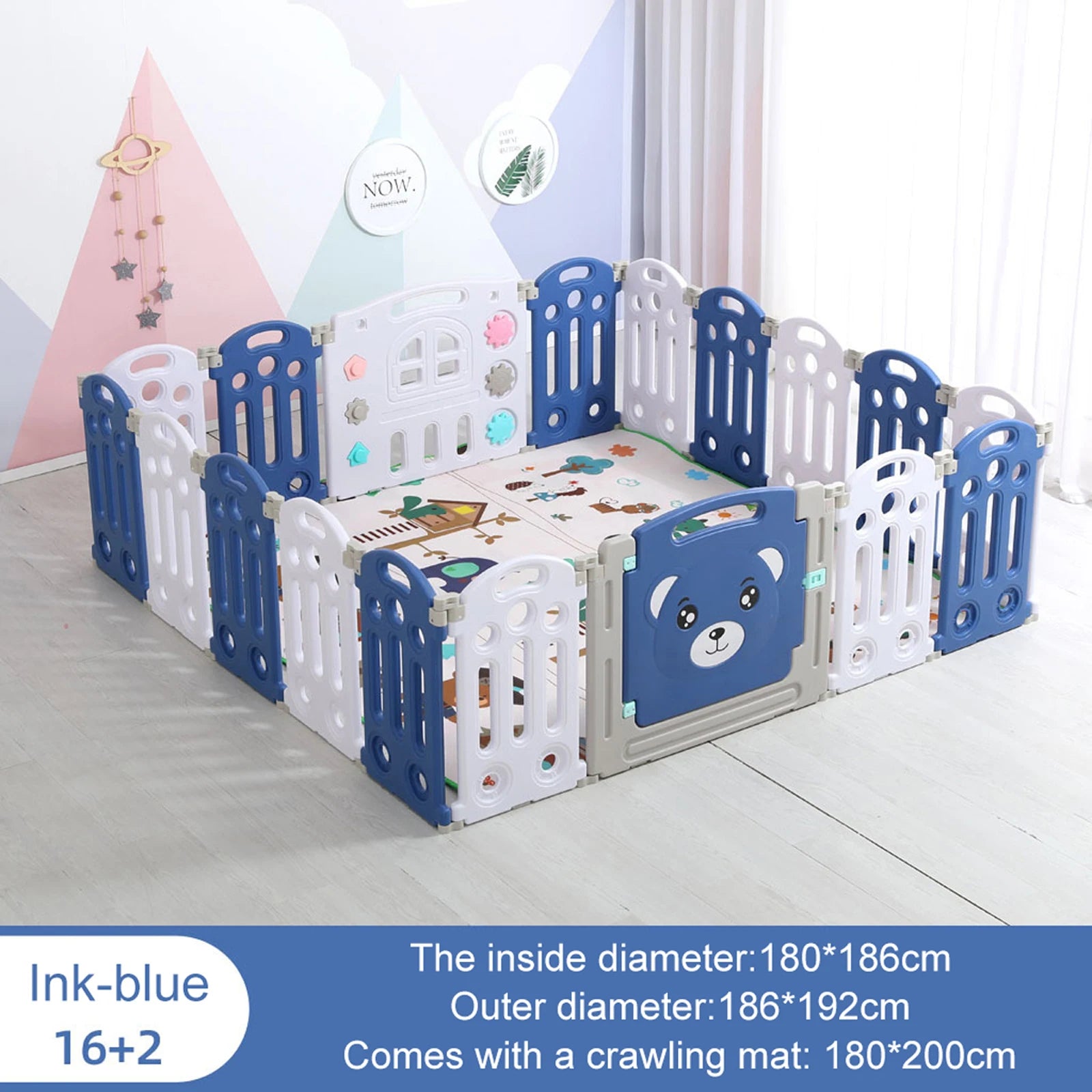 Baby Playpen Baby Playground baby activity fence Activities Baby Fence Baby Items pool balls for Baby slide games for children